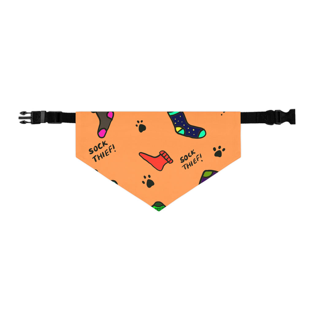 Sock Thief pet bandana