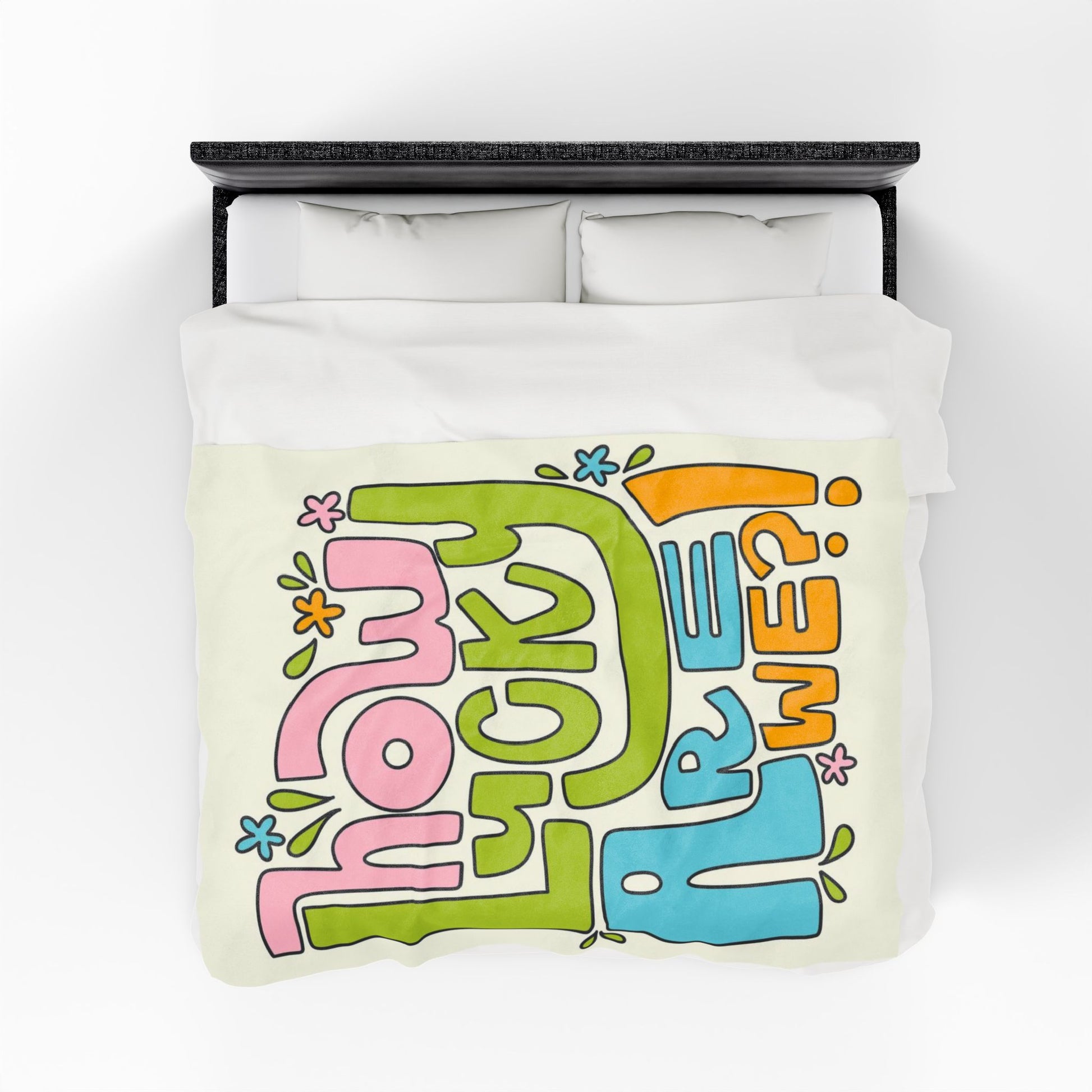 Lucky Charm Velveteen Plush Blanket