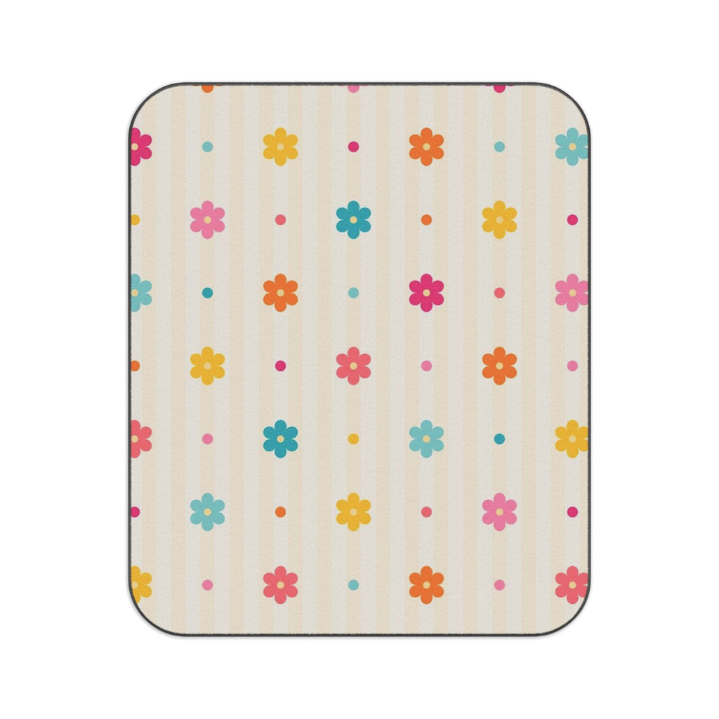Vibrant Floral Picnic Blanket | Colorful Outdoor Blanket