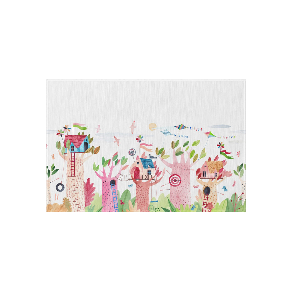 Whimsical Outdoor Rug for Garden Décor