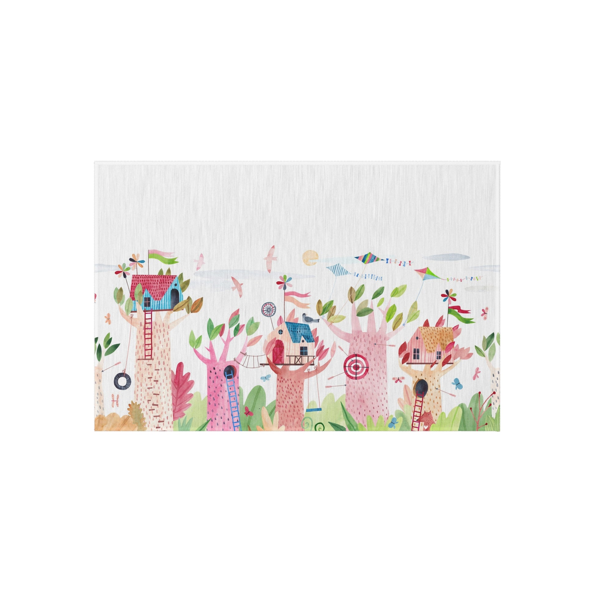Whimsical Outdoor Rug for Garden Décor