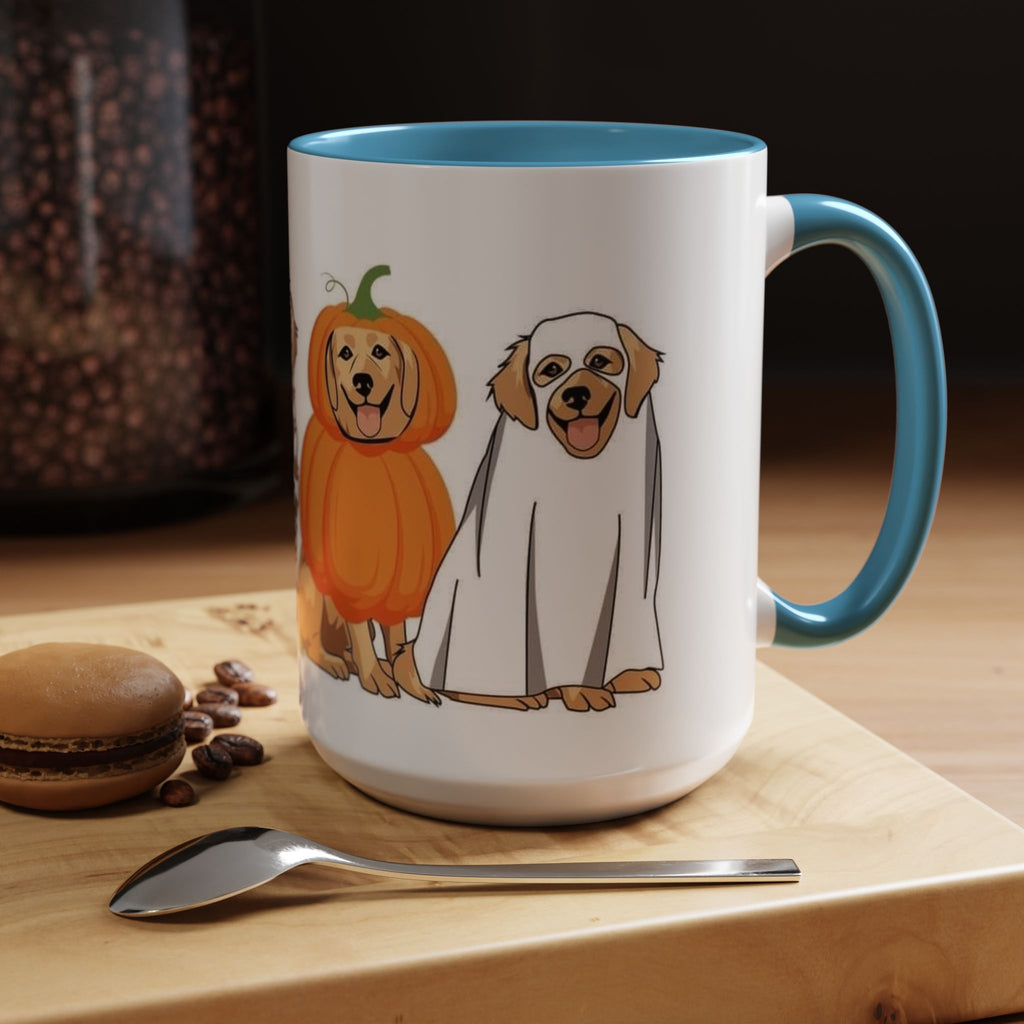 Halloween Dog Lover Coffee Mug - Pumpkin Dog Mug