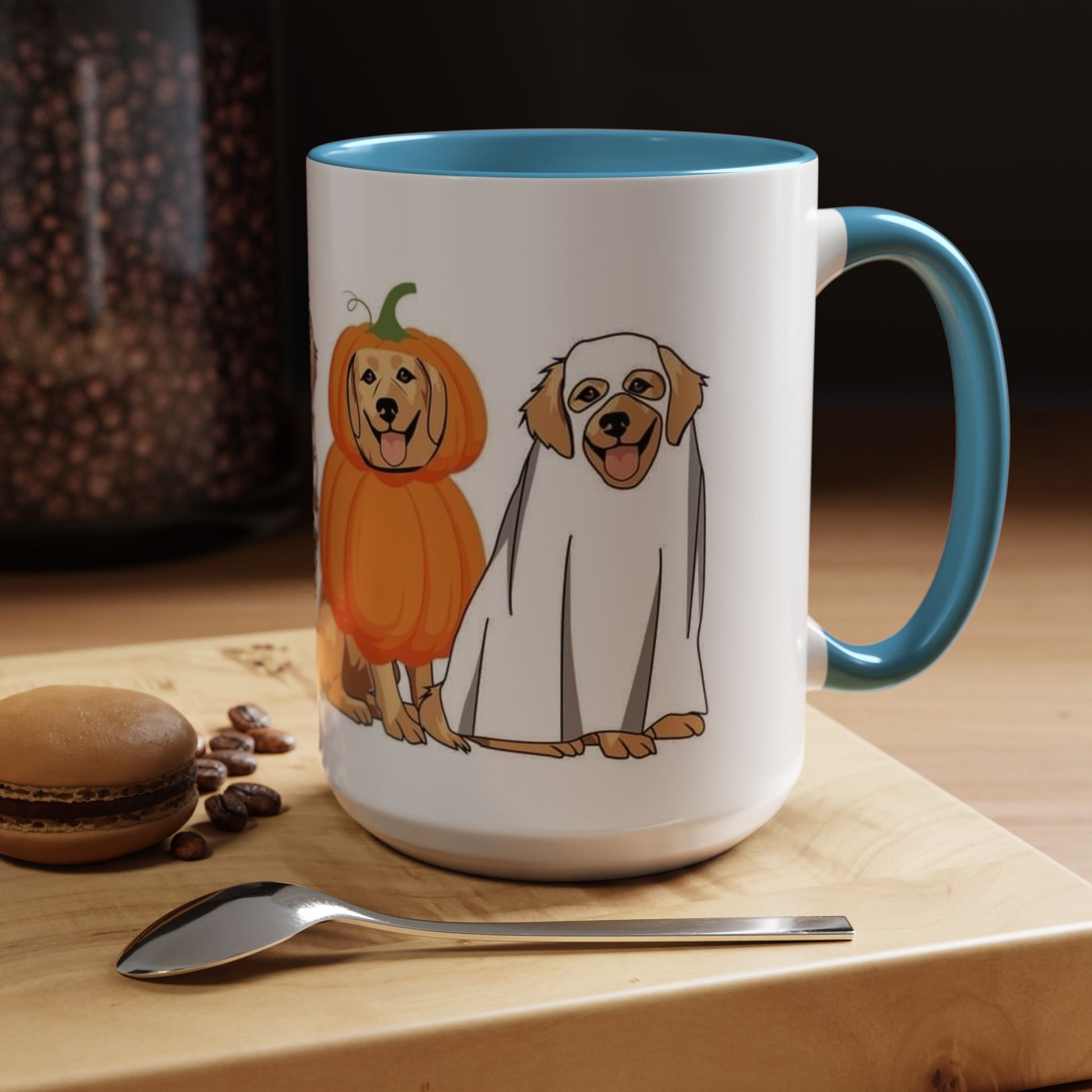 Halloween Dog Lover Coffee Mug - Pumpkin Dog Mug