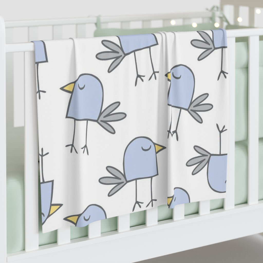 Cute Bird Baby Swaddle Blanket | Soft Baby wrap