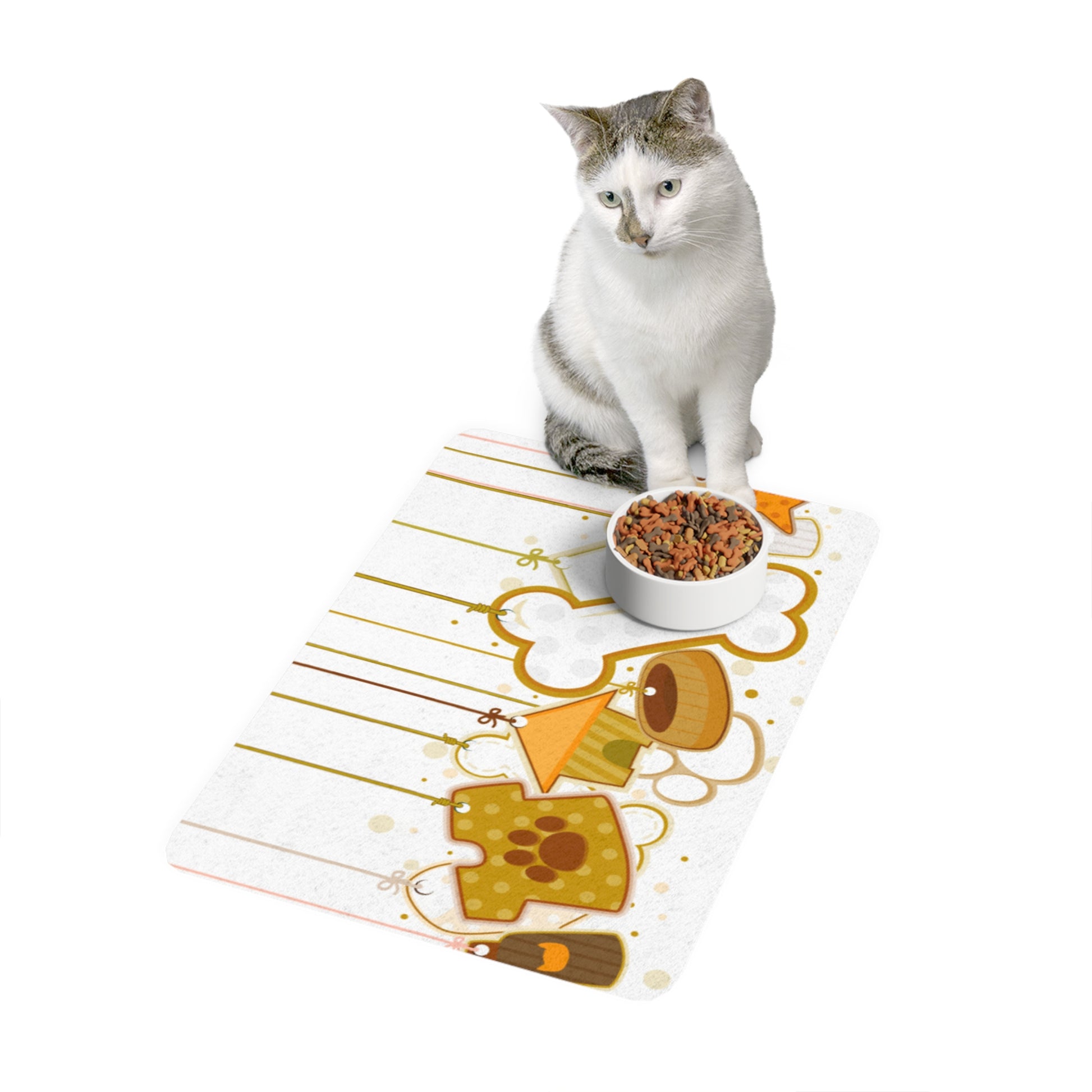 Charming Pet Food Mat for pet lovers