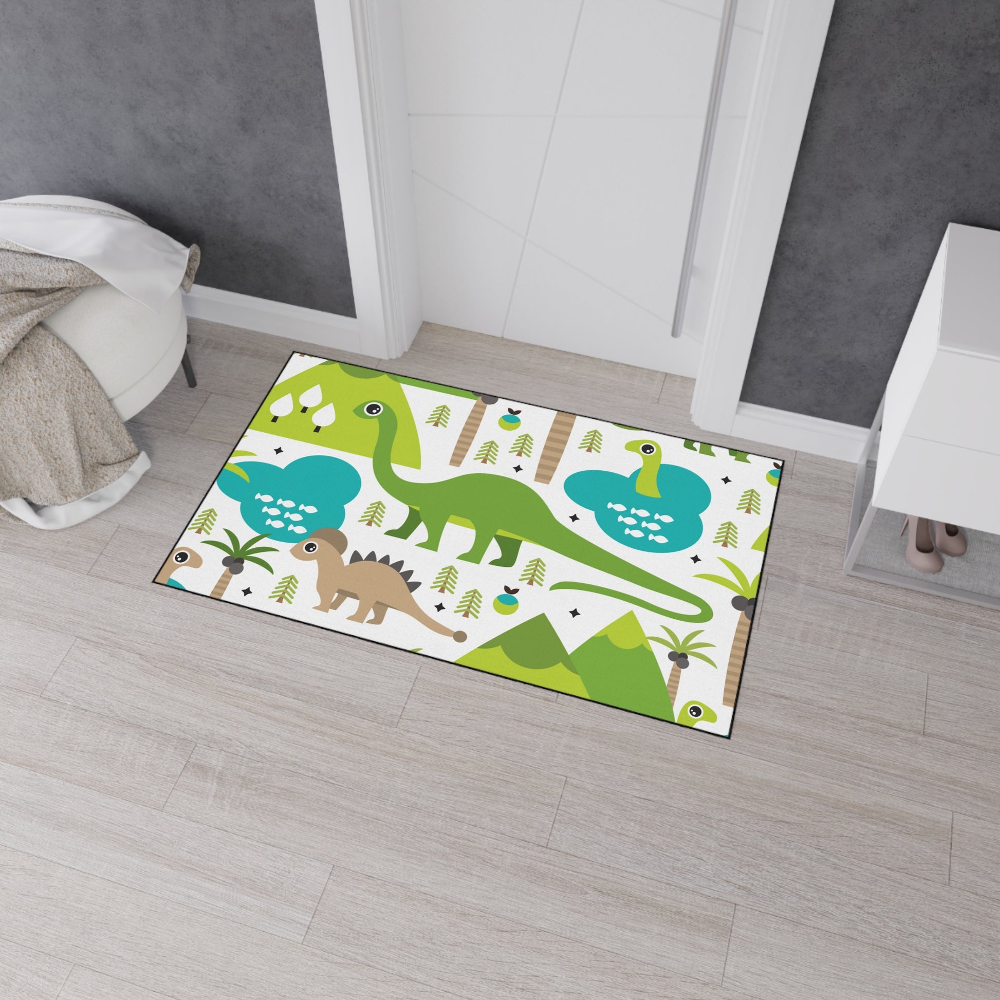 Dinosaur Floor Mat - Playful Home Decor for Kids