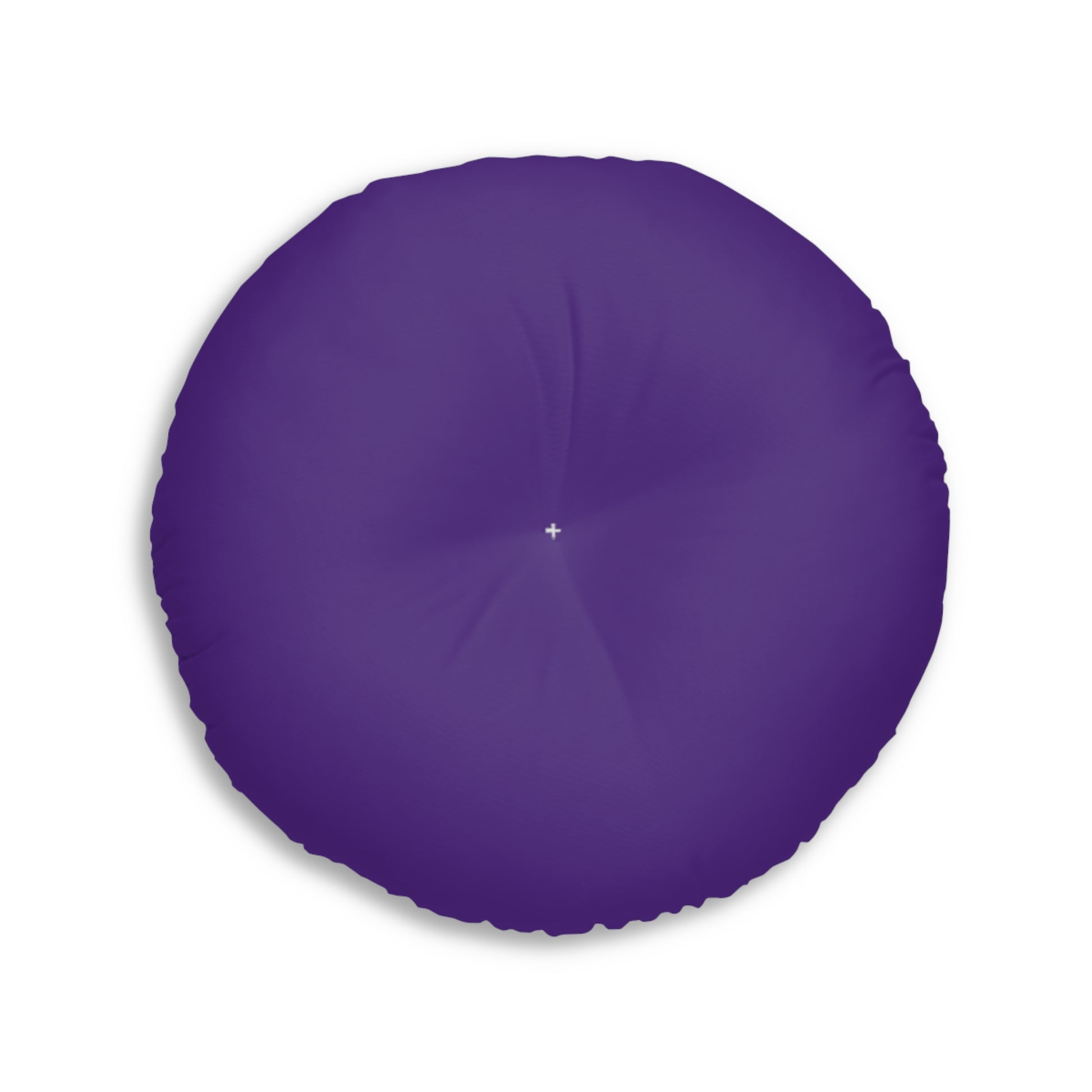 Vibrant Tufted Floor round cushion