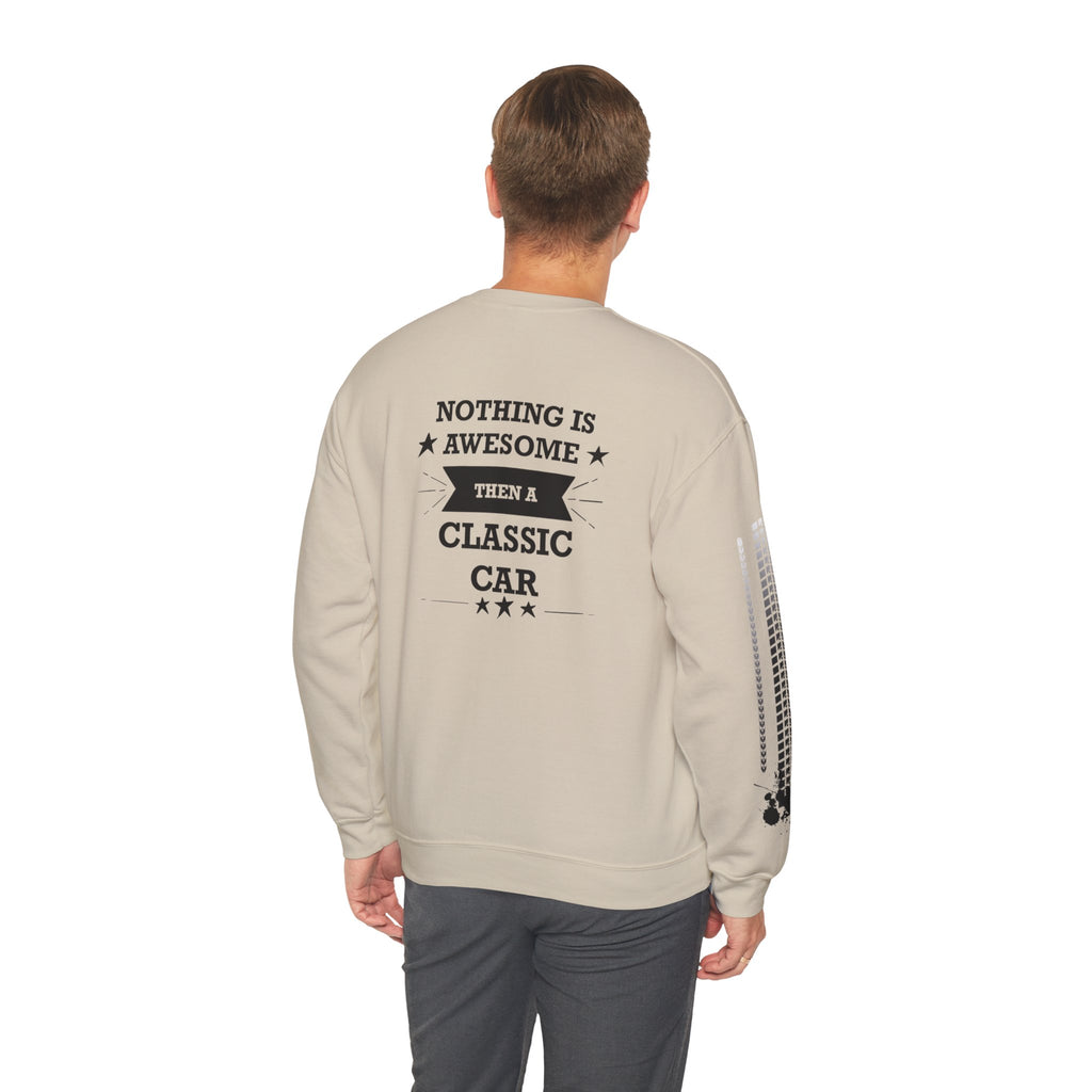 Classic Car Lover's Unisex Sweatshirt - Vintage Style Apparel