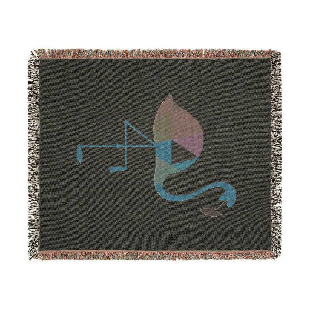 Chic Flamingo Woven Blanket - Cozy Home Décor