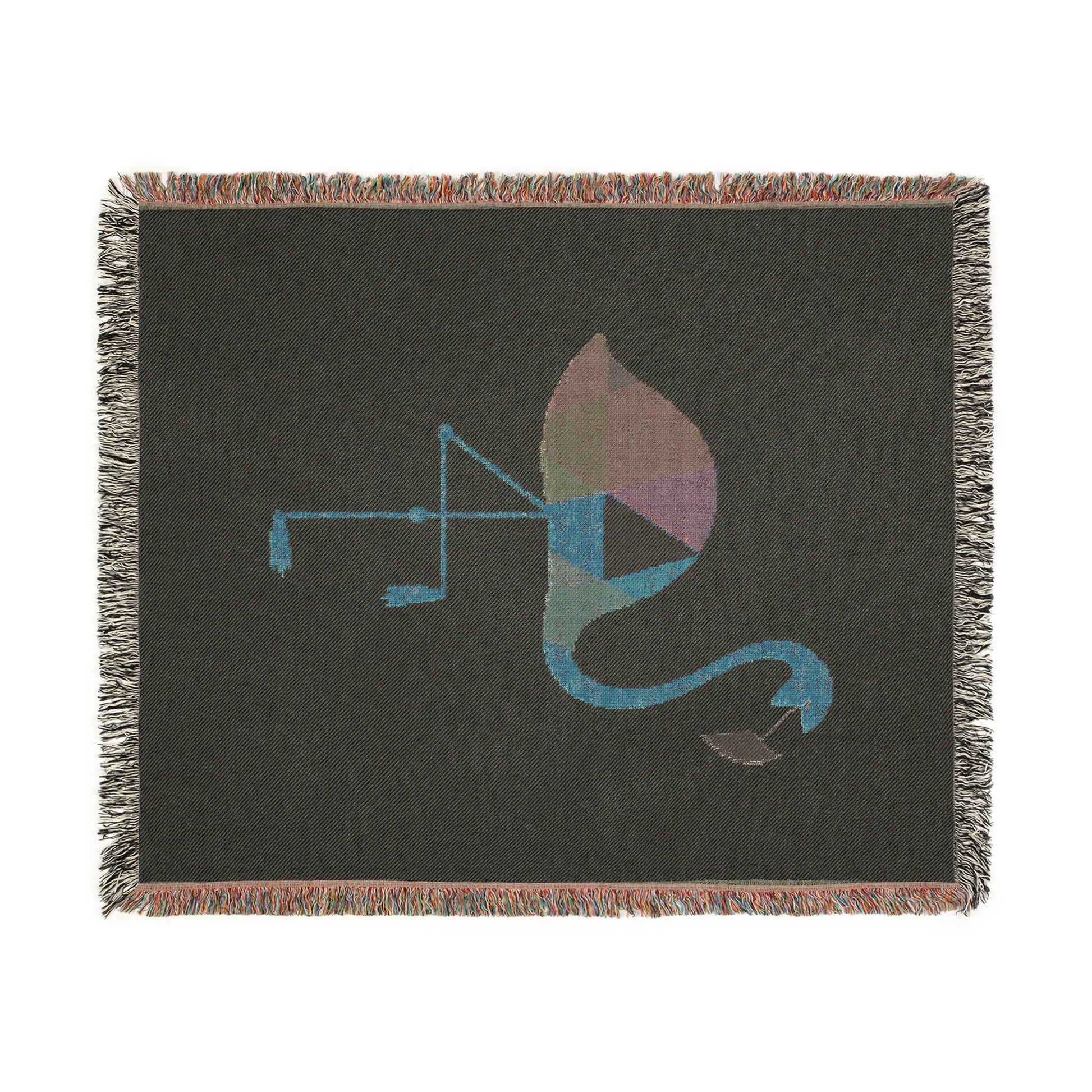 Chic Flamingo Woven Blanket - Cozy Home Décor