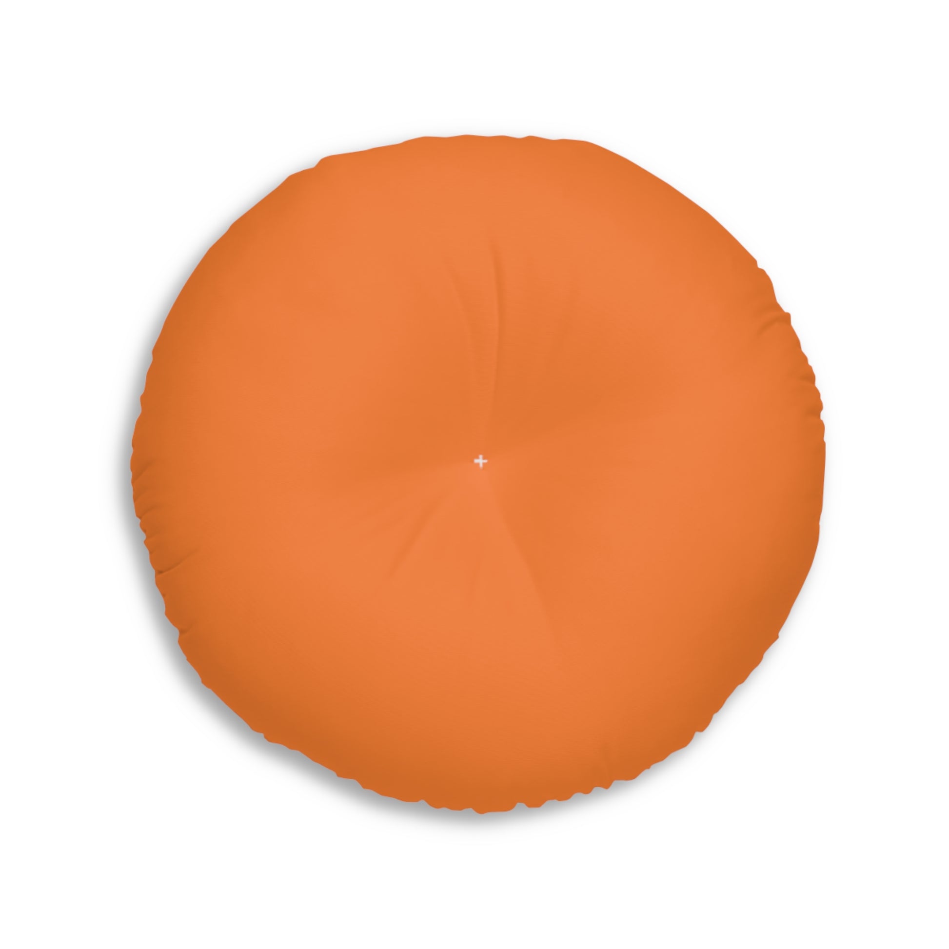 Sunset Waves Tufted Floor Pillow - Round Decorative Cushion