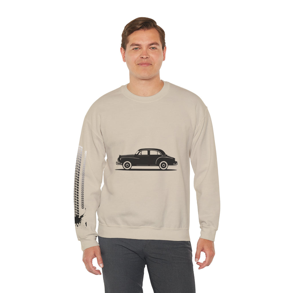 Classic Car Lover's Unisex Sweatshirt - Vintage Style Apparel