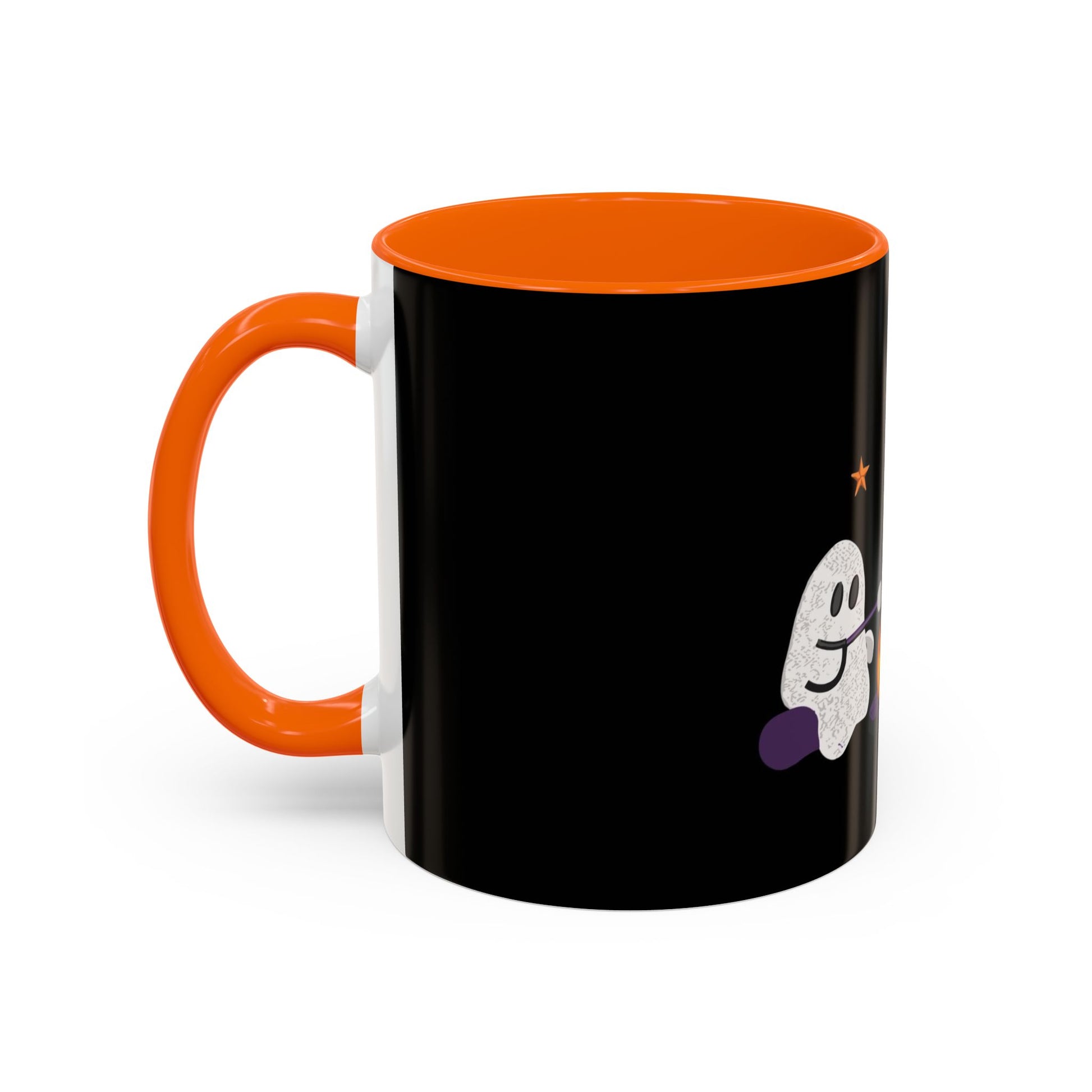 Ghostly Campfire Accent Coffee Mug - Halloween Decor